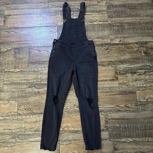 No Boundaries NOBO Black Overalls Women's Medium 7–9